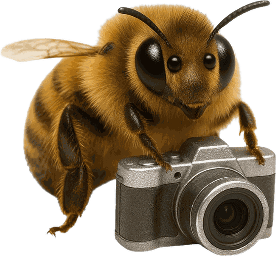 hive bee with camera